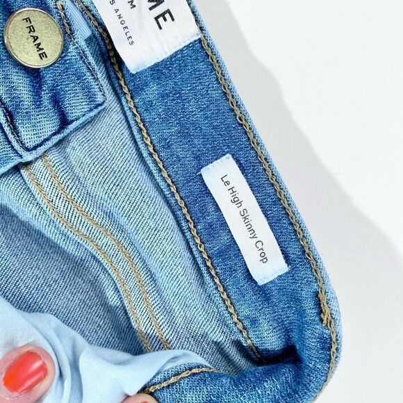Frame denim Le High skinny crop jean - Picture 5 of 12